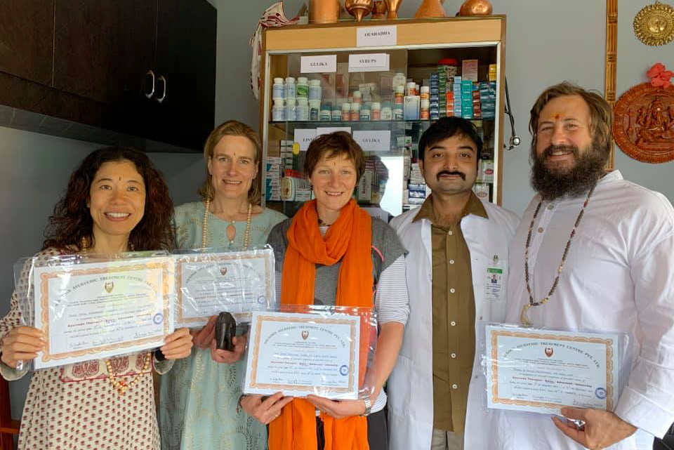 ayurveda therapy certification