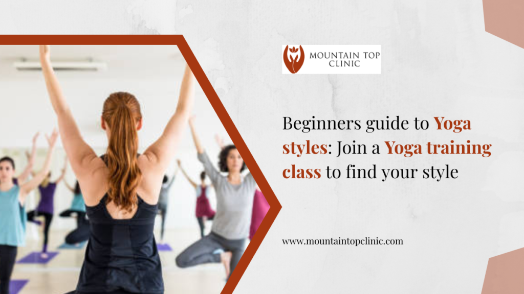 Yoga training class