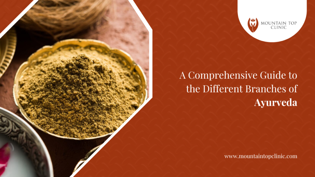 A Definitive Guide to the Different Branches of Ayurveda